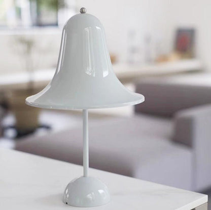 Brehn | Klassische Kappe Kabellose Tischlampe - Zeitloses Design und Langlebiger Akku