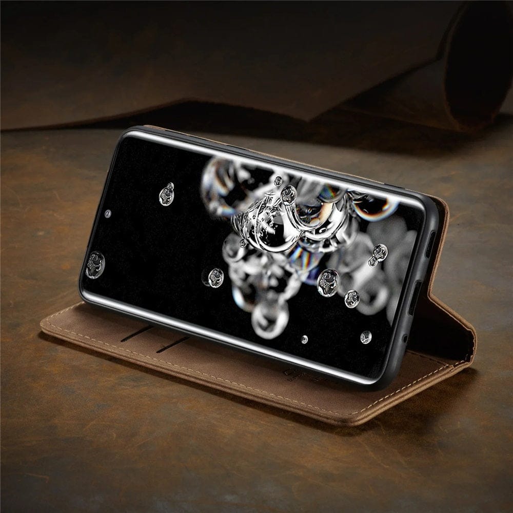 Brehn | Wallet Hülle für Samsung Galaxy A14/A53/A54/A73/S20Ultra/S20Plus/S20/S21Ultra/S21Plus/S21/S21FE/S22Ultra/S22Plus/S22/S23Ultra/S23Plus/S23/S24Plus/S4- Flip Case