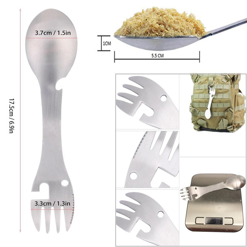 Edelstahl Multifunktionaler Flaschenöffner Spork | Brehn