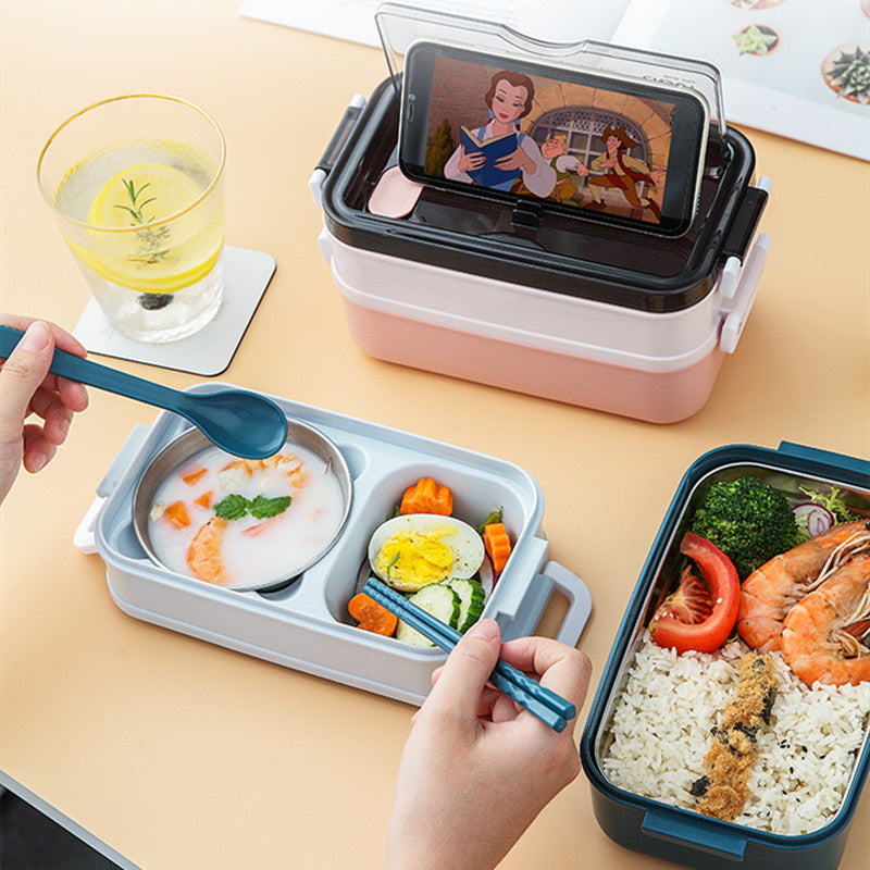 Doppelschichtige Auslaufsichere Suppenschüssel Lunchbox | Brehn