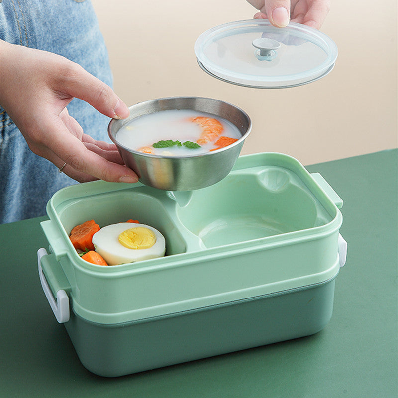 Doppelschicht auslaufsichere Suppenschüssel Lunchbox | Brehn