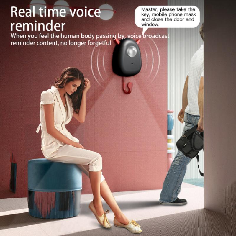 Cartoon Elf Sensor Voice Reminder Schlüsselhaken | Brehn
