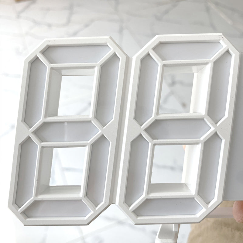3D LED Moderne Digitale Alarm Wand Uhr | Brehn