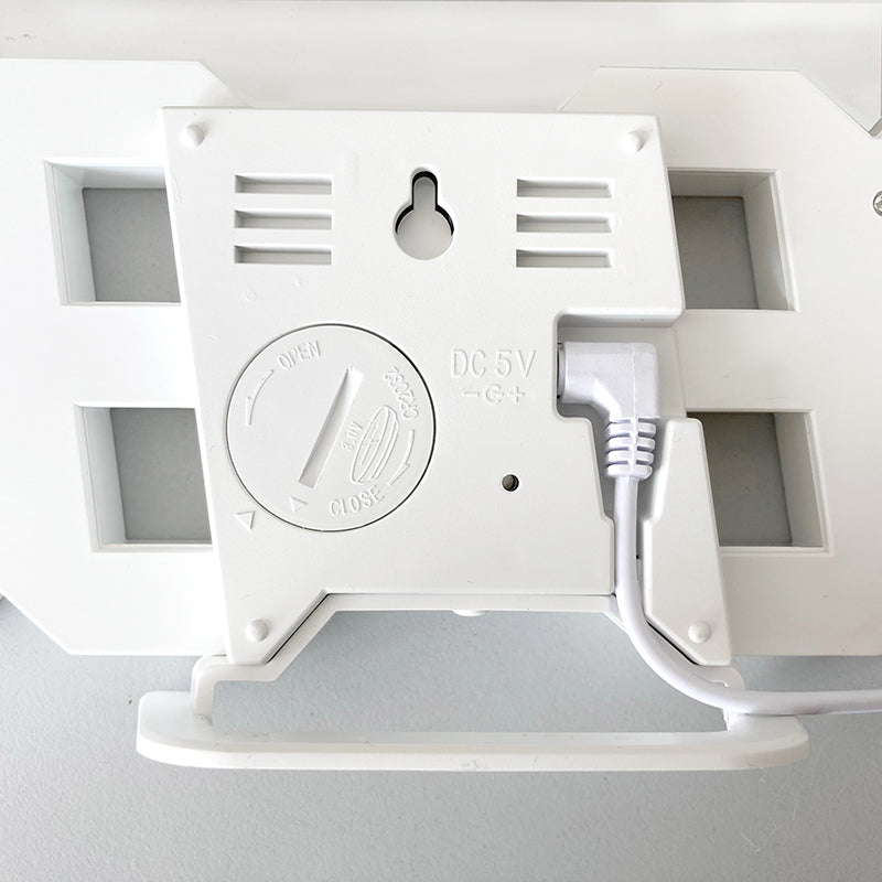 3D LED Moderne Digitale Alarm Wand Uhr | Brehn