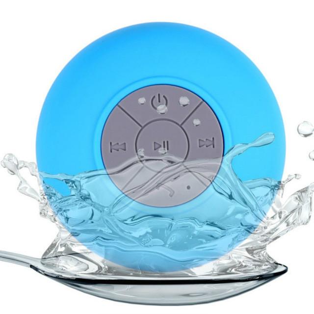Mini wasserdichte tragbare Dusch-Bluetooth-Lautsprecher mit Saugnapf | Brehn