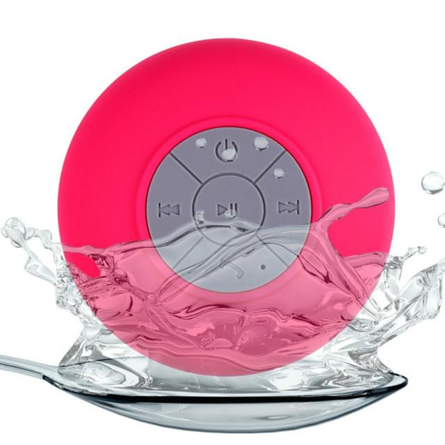 Mini wasserdichte tragbare Dusch-Bluetooth-Lautsprecher mit Saugnapf | Brehn