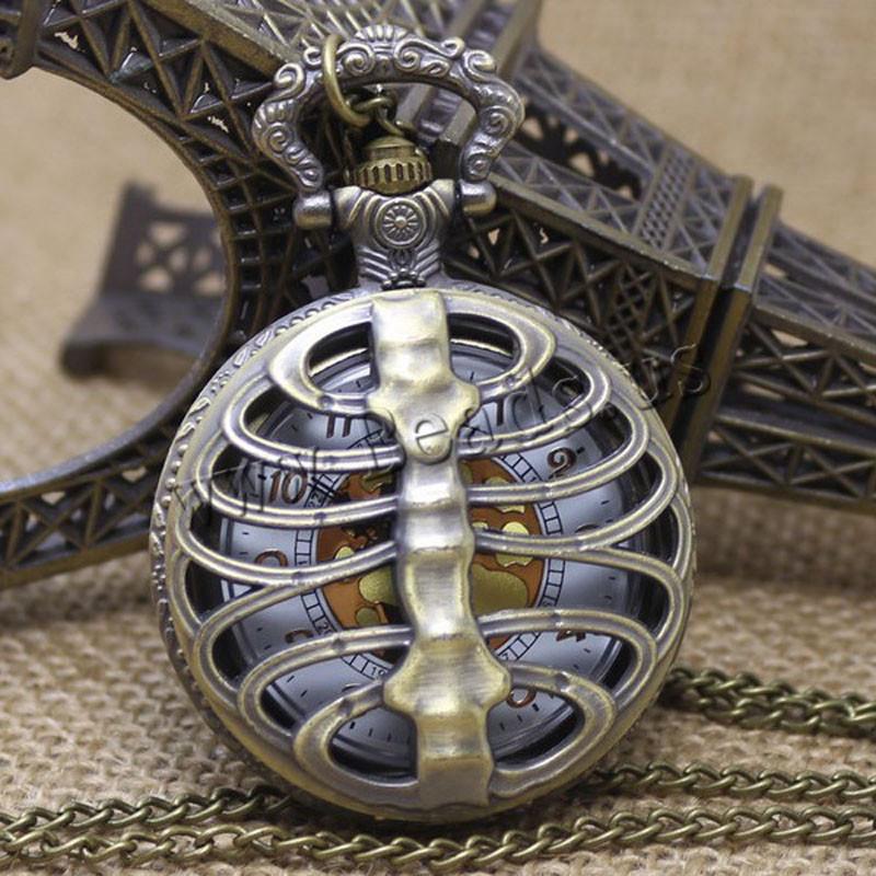 Steampunk Knochen Taschenuhr | Brehn