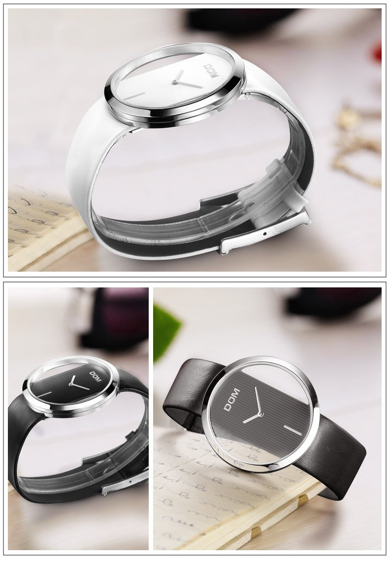 Brehn | Designer Hohle Transparente Uhr