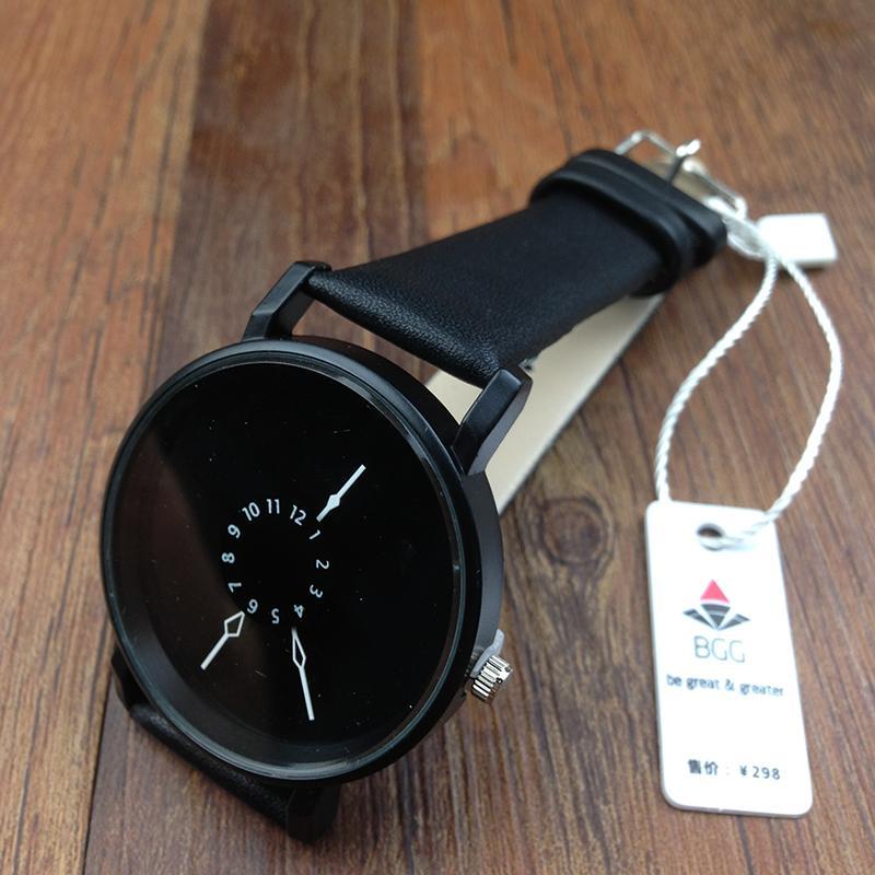 Brehn | Minimalistisch Echtleder Einzigartiger Designer Luxus Damen Uhr