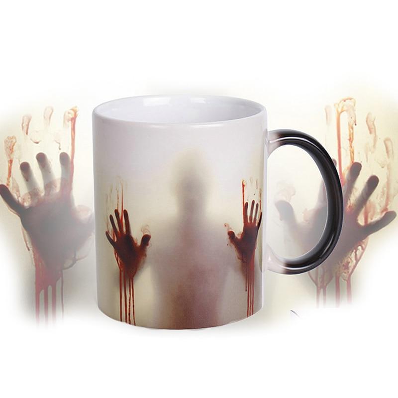 Wärmeempfindliche blutige Hände Tasse | Brehn