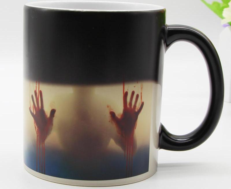Wärmeempfindliche blutige Hände Tasse | Brehn