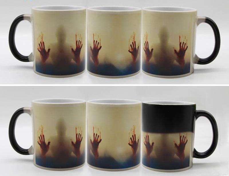 Wärmeempfindliche blutige Hände Tasse | Brehn