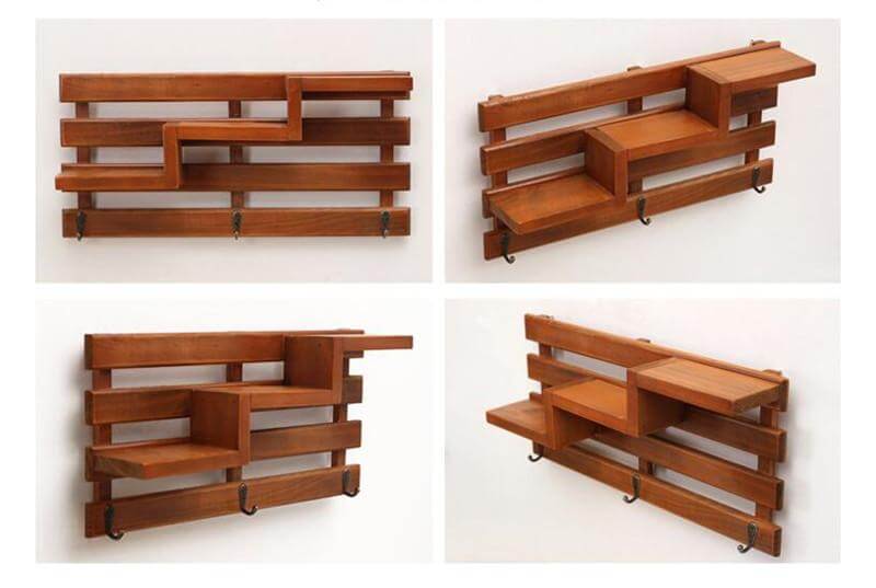 Handgefertigte Holzboxen Regalorganizer | Brehn