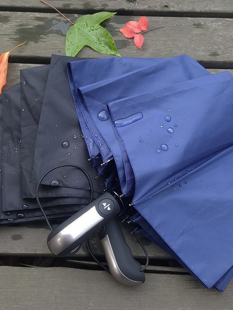 Brehn | Luxus Automatisch Öffnen & Schließen Regenschirm Faltbar Wind wasserabweisend