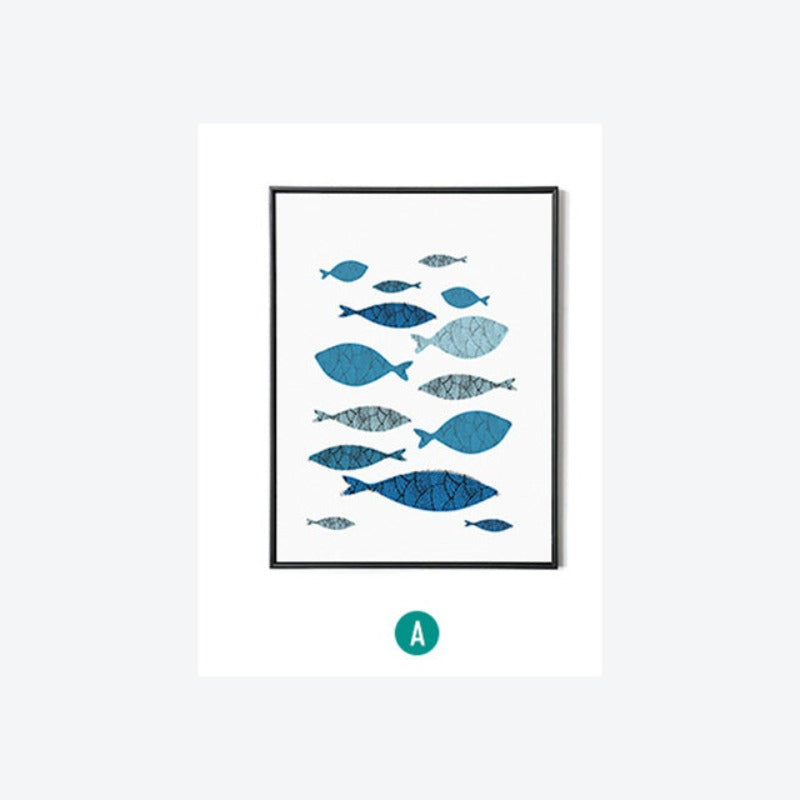 Fisch-Canvas Wandkunst Gemälde