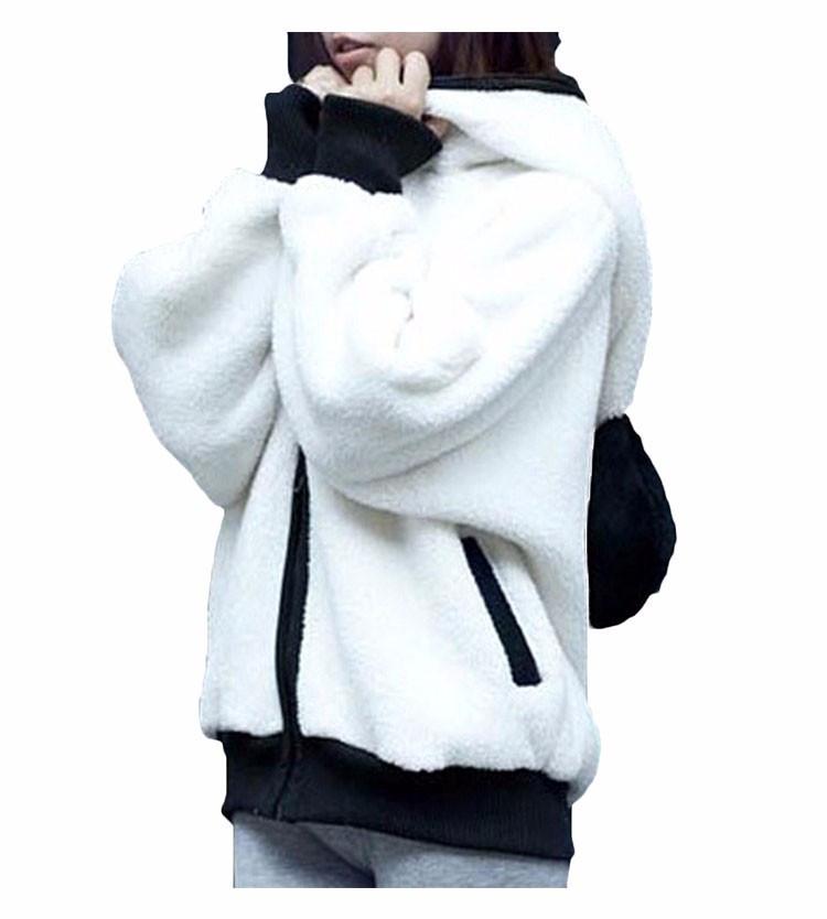 Fluffy Panda Hoodie | Brehn