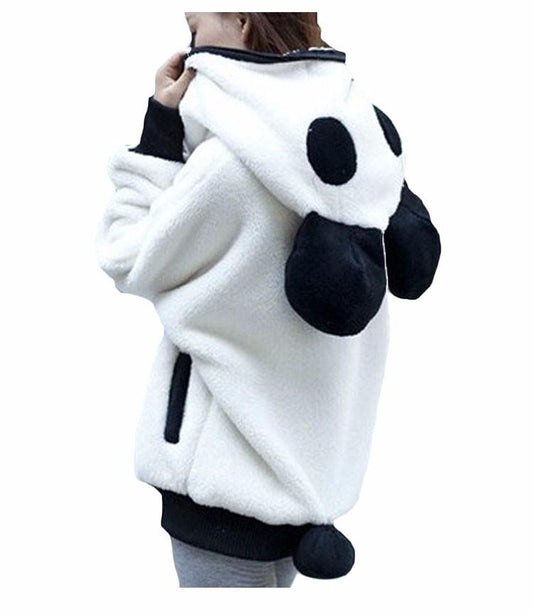Fluffy Panda Hoodie | Brehn