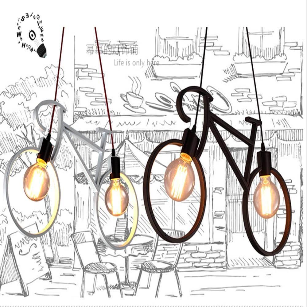 Moderne Fahrrad Nordischer Stil Tropfenlampe Kronleuchter | Brehn