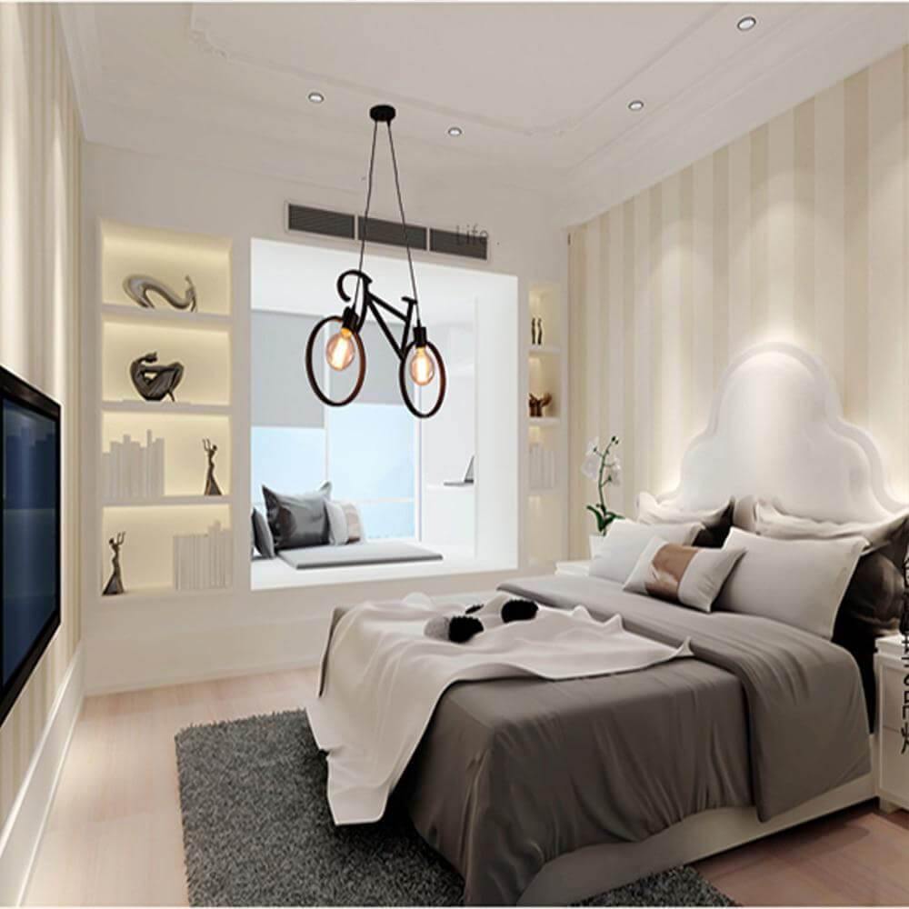 Moderne Fahrrad Nordischer Stil Tropfenlicht Kronleuchter Lampe | Brehn