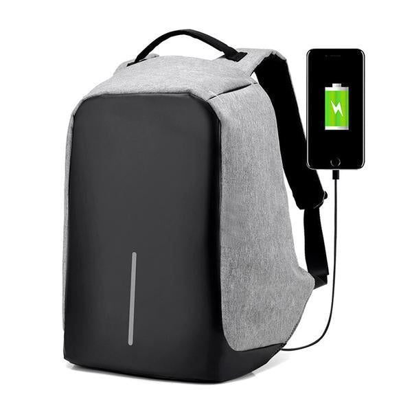 Der Diamond Anti-Diebstahl-Rucksack mit USB-Ladegerät | Brehn