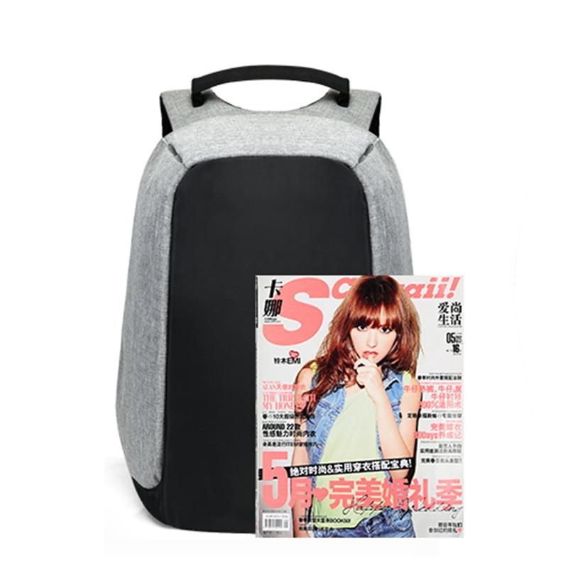 Der Diamond Anti-Diebstahl-Rucksack mit USB-Ladegerät | Brehn