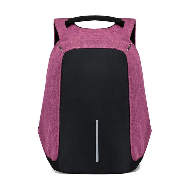 Der Diamond Anti-Diebstahl-Rucksack mit USB-Ladegerät | Brehn