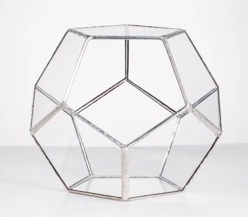 Geometrische Terrarium Glasvase | Brehn