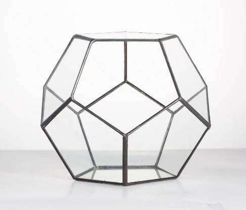 Geometrische Terrarium Glasvase | Brehn
