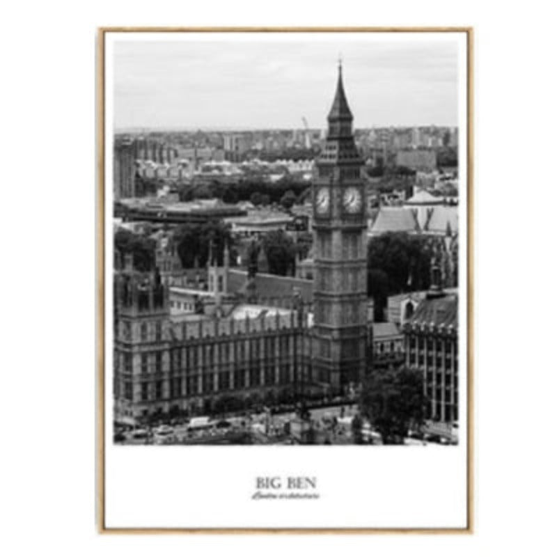 London Karte Landschaft - Leinwand Wandkunst Gemälde