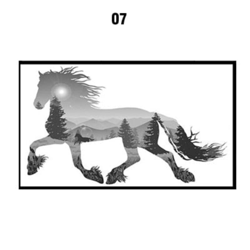 Reh Tiere Wald - Leinwand Wand Kunstmalerei
