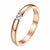 Einfacher Roségoldring | Brehn