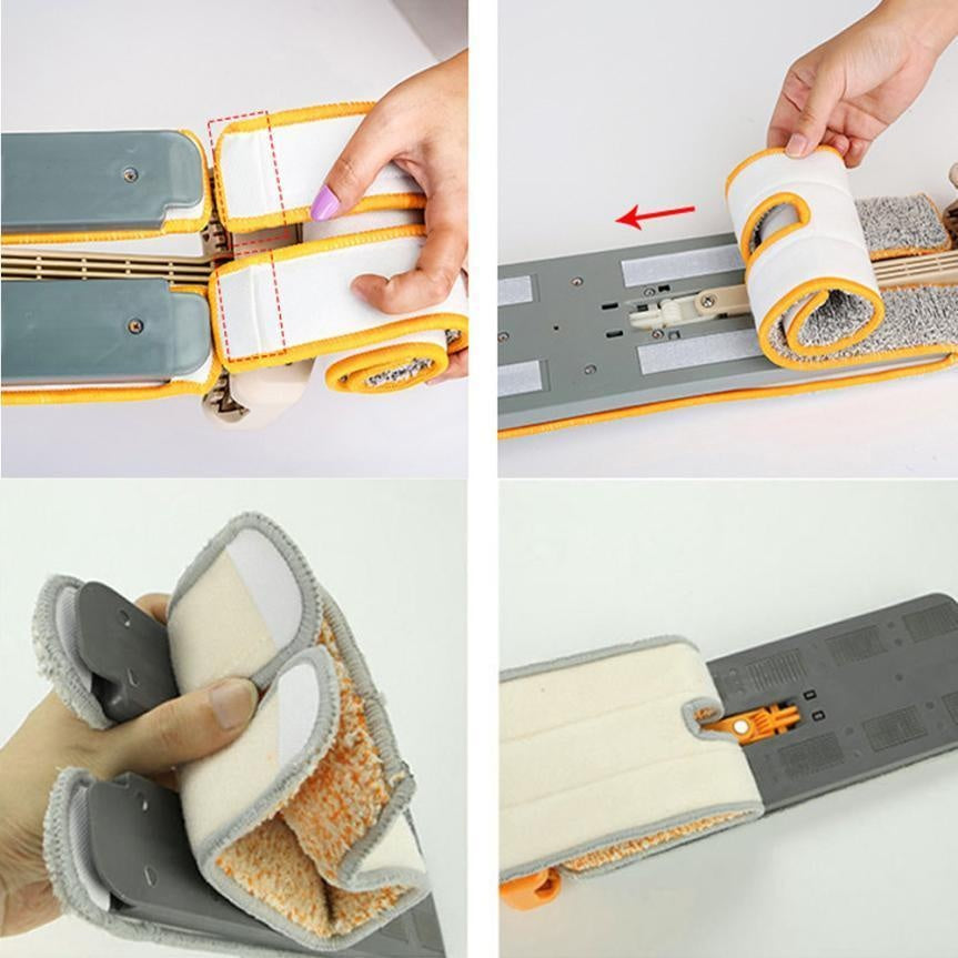 Doppelseitiger Mop - Zwei Stück Extra Mop-Pads | Brehn