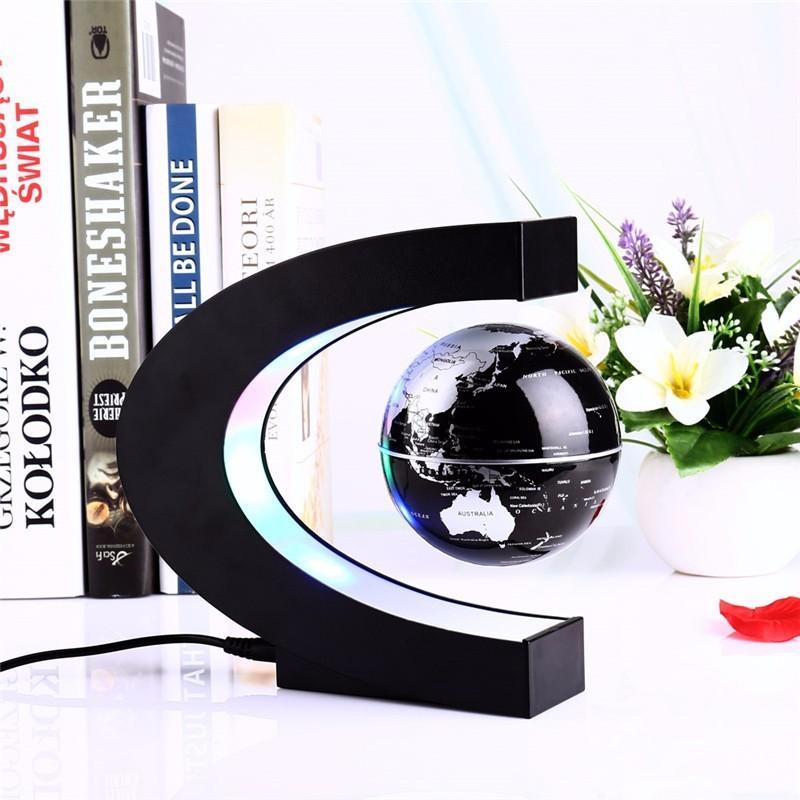 Brehn | Premium-Qualität Antischwerkraft Elektronischer Magnetische Levitation Schwebender Globus Magisches Licht Mit US-Stecker
