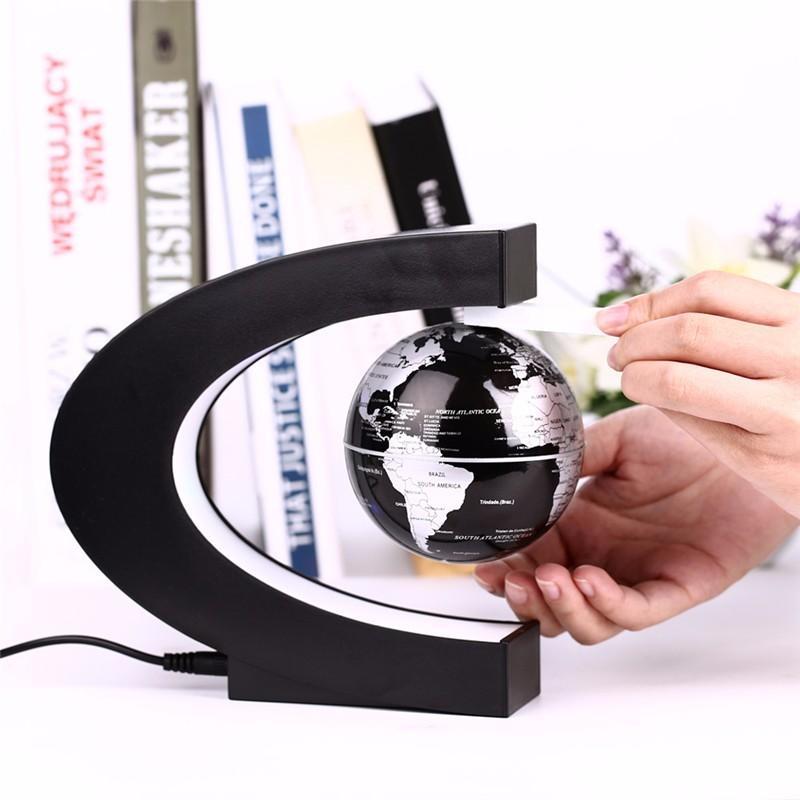 Brehn | Premium-Qualität Antischwerkraft Elektronischer Magnetische Levitation Schwebender Globus Magisches Licht Mit US-Stecker