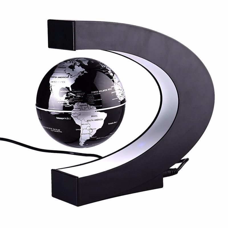 Brehn | Premium-Qualität Antischwerkraft Elektronischer Magnetische Levitation Schwebender Globus Magisches Licht Mit US-Stecker