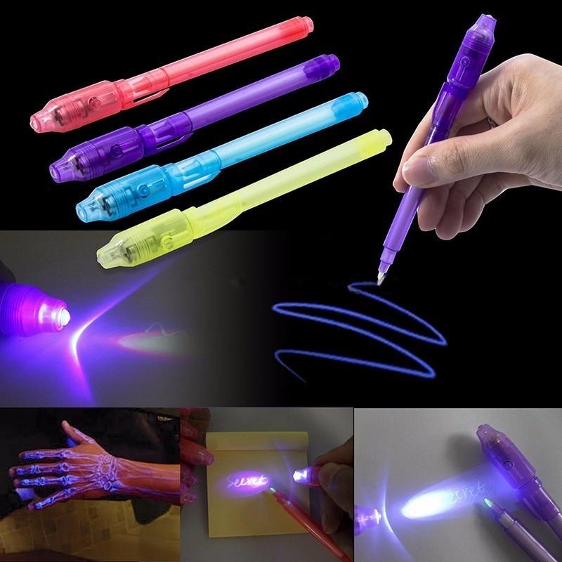 SecretTxt - 2 in 1 UV Schwarzlicht Unsichtbare Tintenstift | Brehn