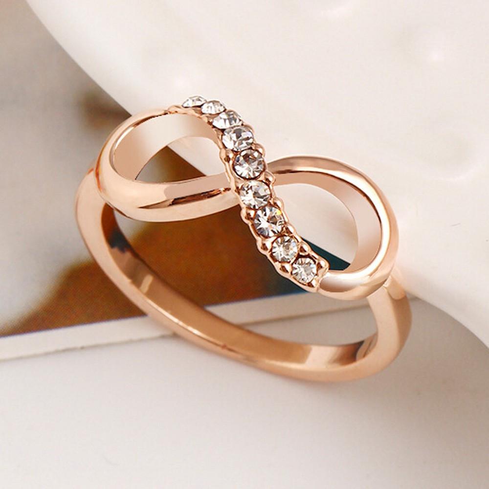 Luxus Gold Unendlichkeit Ring | Brehn