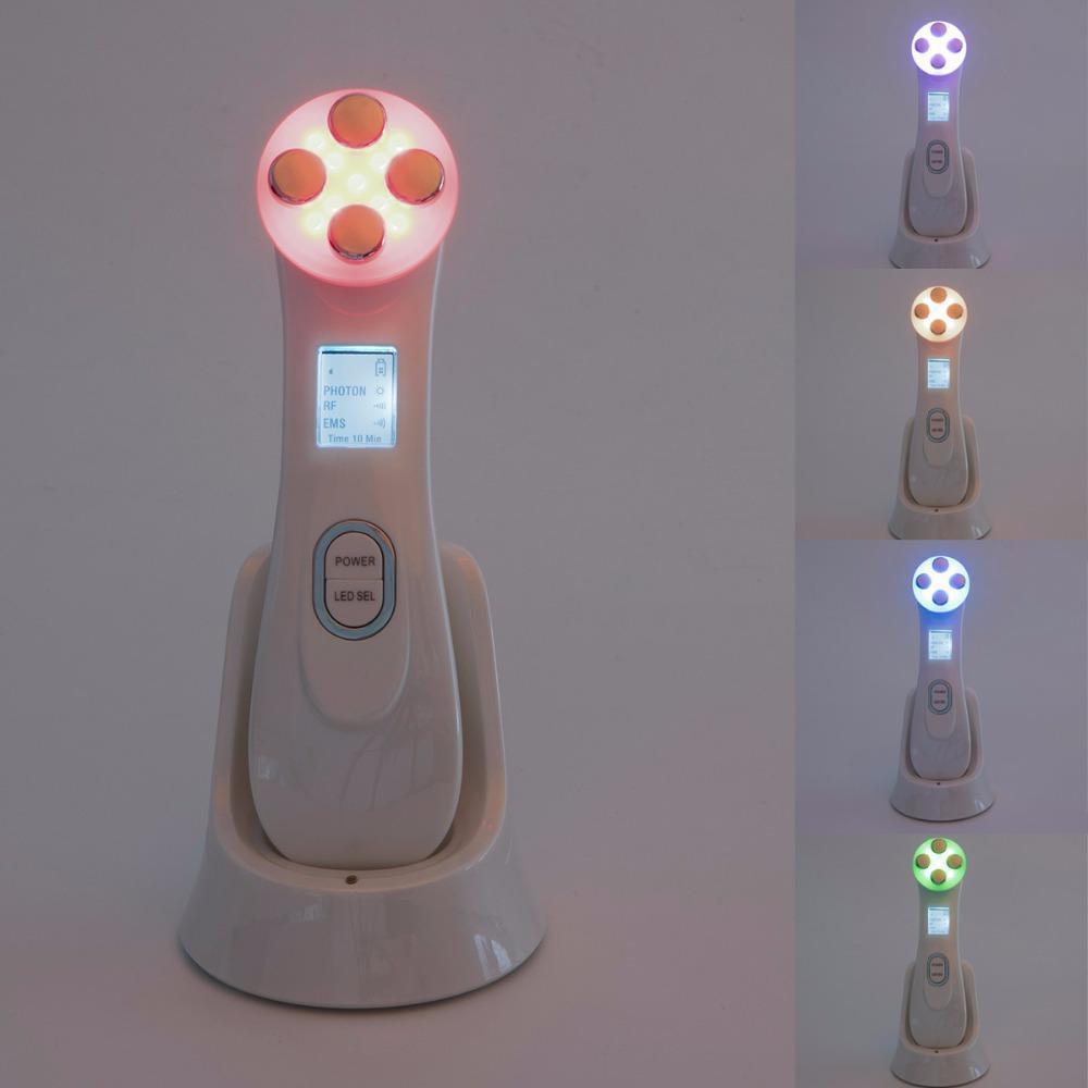 Brehn | 5in1 RF & EMS Radio Mesotherapie Elektroporation Gesicht Schönheitsstift Hautverjüngung & Faltenentferner