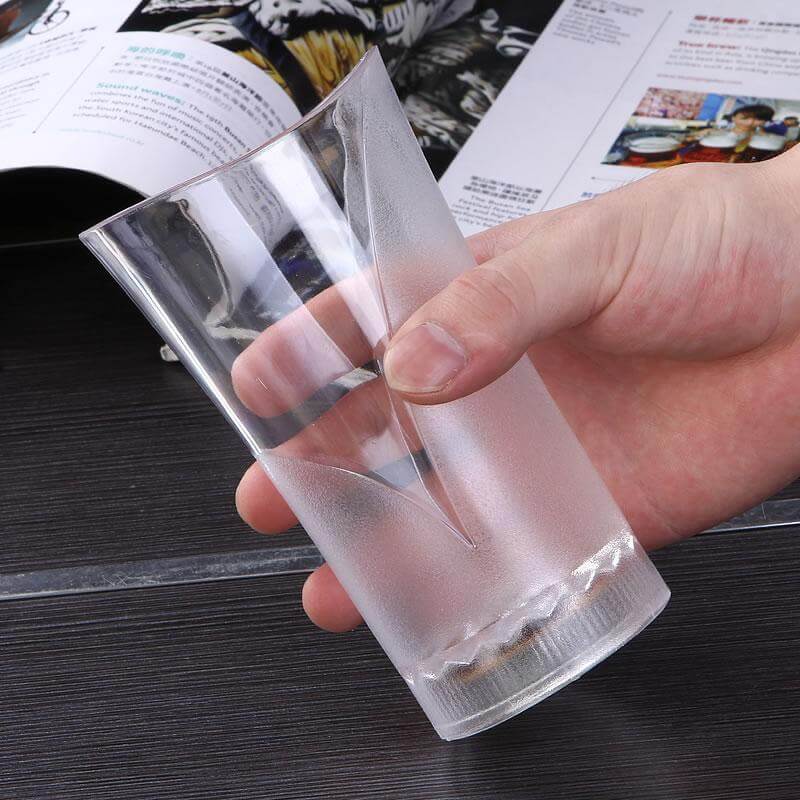 Valentinstag Blinkendes Farbiges LED Leuchtendes Becher Glas | Brehn