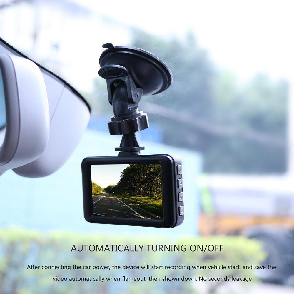 Brehn | 3 Zoll Dash Kamera Auto DVR Dash Cam Video Recorder HDMI HD 1080P Camcorder Nachtsicht Bewegungserkennung Loop-Aufnahme