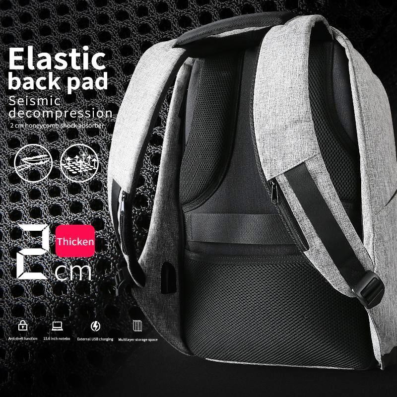 Brehn | Multifunktionaler Anti-Diebstahl Laptop-Rucksack