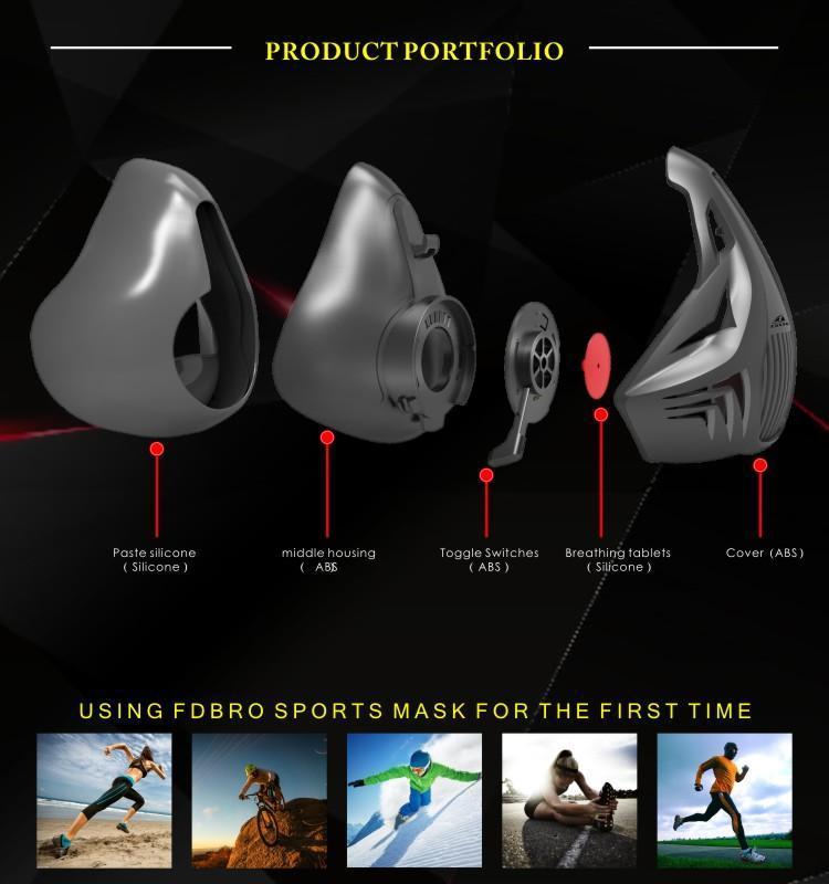 Brehn | Sport Training Fitness Maske für Höhentraining