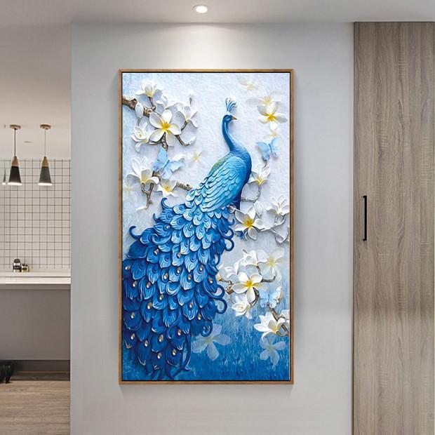 Extravagante Pfau - GemPaint Kit | Brehn