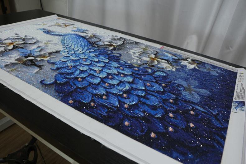 Extravagante Pfau - GemPaint Kit | Brehn