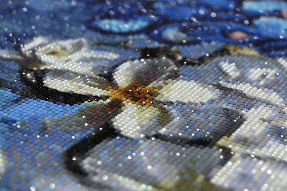 Extravagante Pfau - GemPaint Kit | Brehn