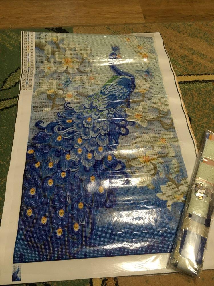 Extravagante Pfau - GemPaint Kit | Brehn