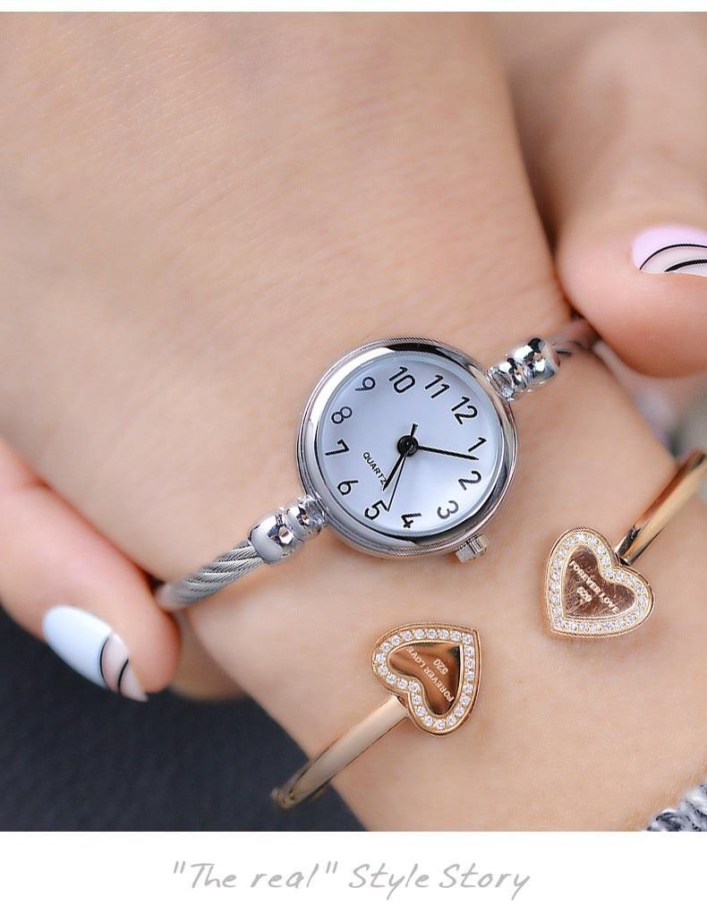 Brehn | Elegante Retro-Stil Damenarmbanduhr