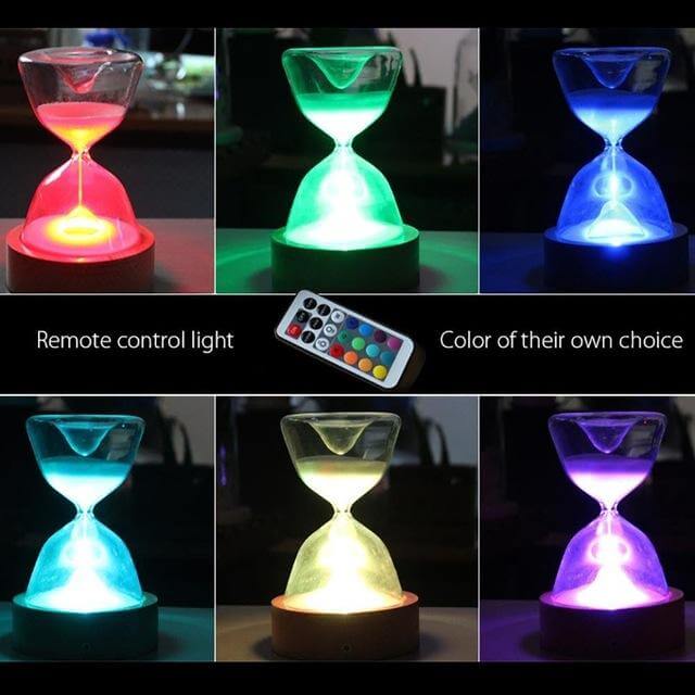 Stundenglas Nachtlampe