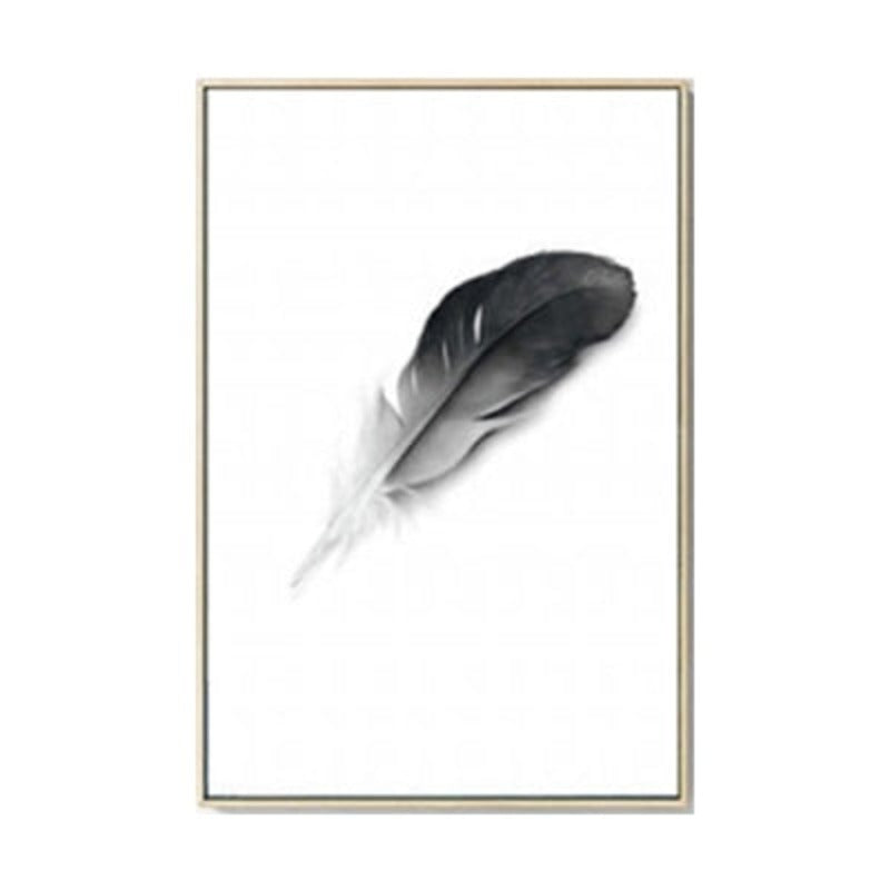 Abstract Feather - Leinwand Wandkunst Gemälde