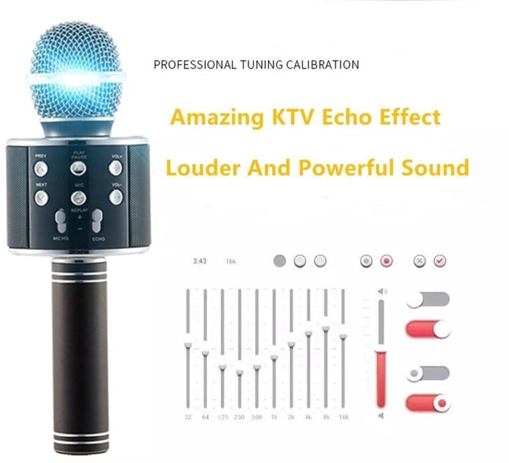 Brehn | Kabelloses Magic Karaoke Mikrofon – Bluetooth Karaoke Mikrofon